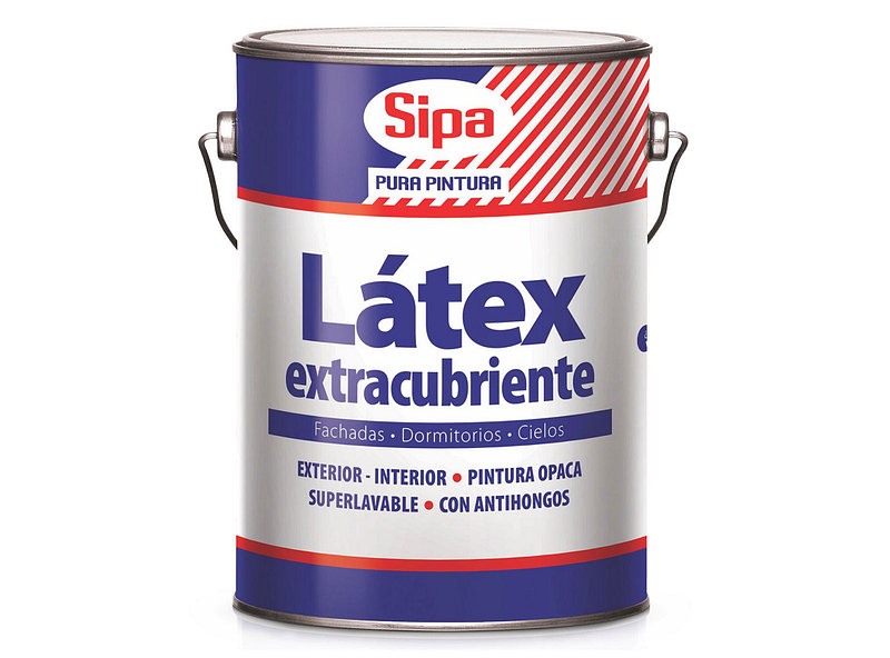 Latex sipa extracubriente blanco tineta 5 gl