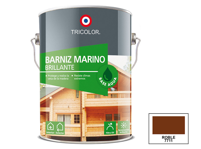 Barniz tricolor roble